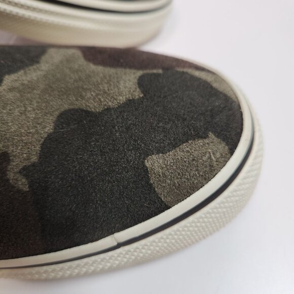 New G.H. Bass & Co. Pilot SP17 Suede Leather Camo Slip-On Shoes Mens 8.5M - Picture 10 of 16